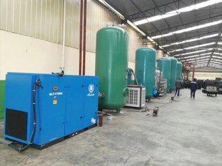 峄城通用储气罐-赛轮金宇轮胎使用现场